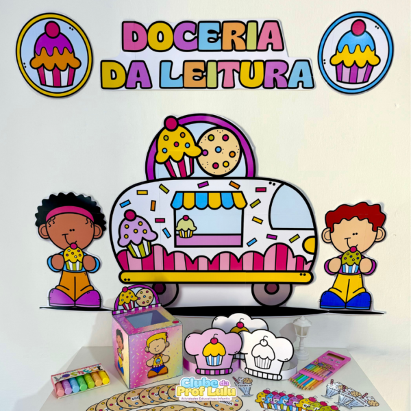 Kit Doceria da Leitura