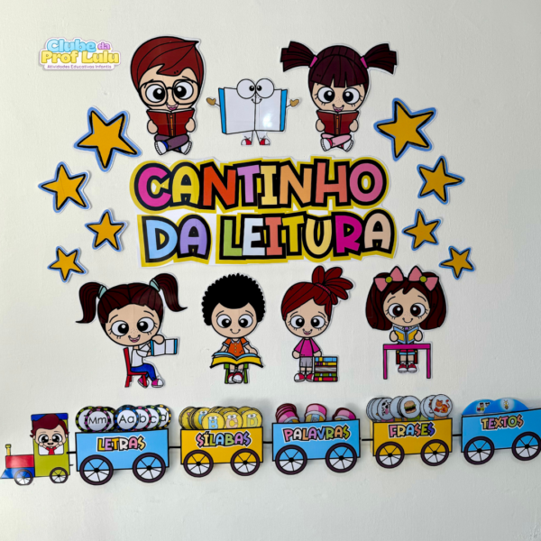Painel Cantinho da Leitura