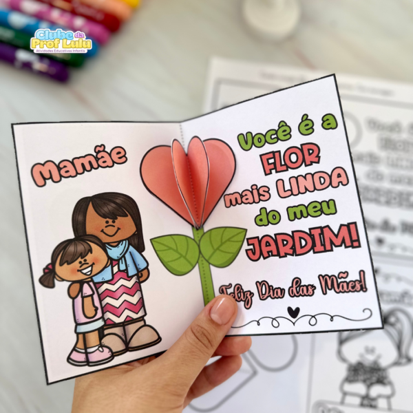 Kit Cartões Dia das Mães para Educação Infantil