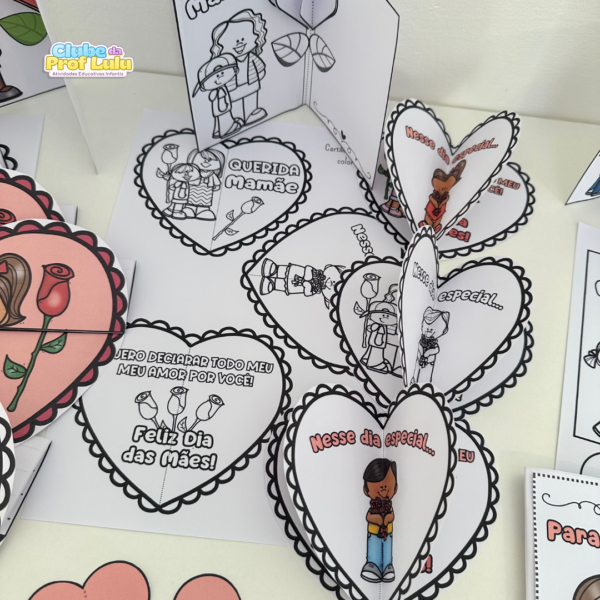 Kit Cartões Dia das Mães para Educação Infantil - Image 2