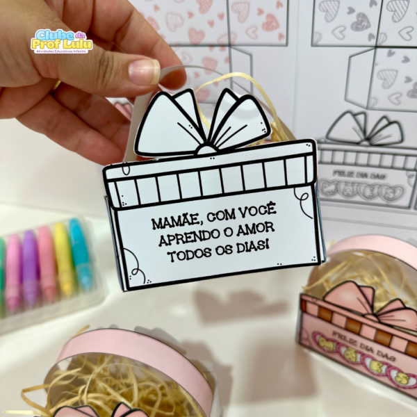 Cestinha para Lembrancinha - Dia das Mães - Image 8