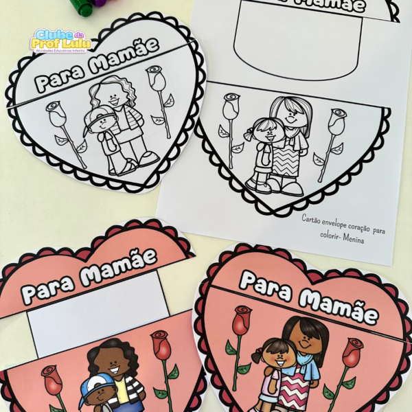 Kit Cartões Dia das Mães para Educação Infantil - Image 3