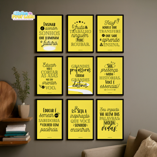 Frases Motivacionais para Sala dos Professores