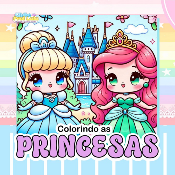 Livro para Colorir Estilo Bobbie Goods - Princesas