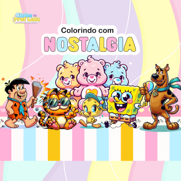 Livro para Colorir Estilo Bobbie Goods - Nostalgia