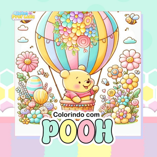 Livro para Colorir Estilo Bobbie Goods - Ursinho Pooh