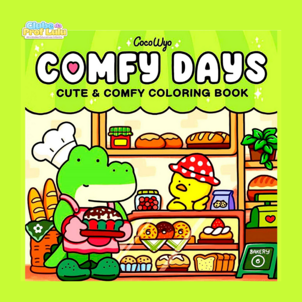 Livro para Colorir Estilo Bobbie Goods - Comfy Days