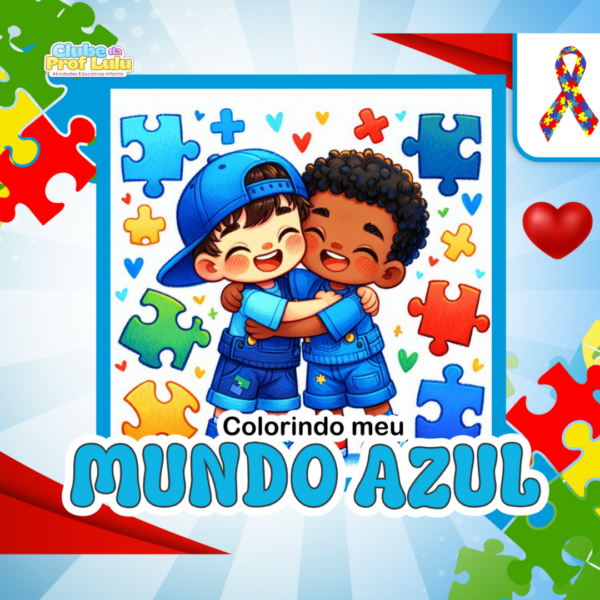 Livro para Colorir Estilo Bobbie Goods - Autismo