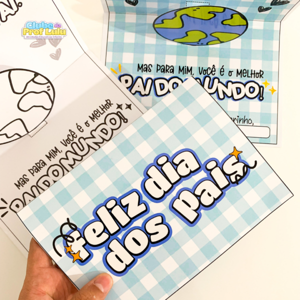 Cartão Dia dos Pais - Melhor Pai do Mundo - Image 4
