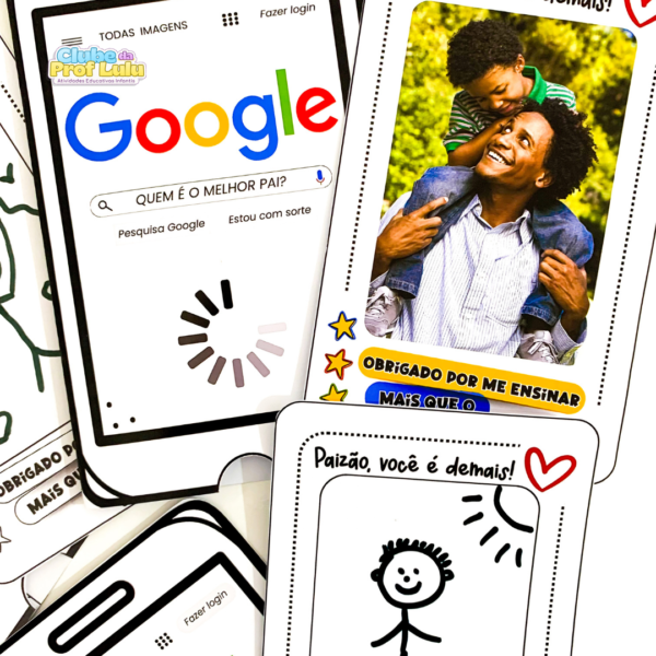 Cartão Dia dos Pais - Google - Imagem 5