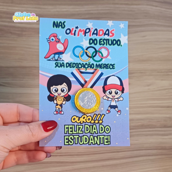 Cartão Ouro - Dia do Estudante