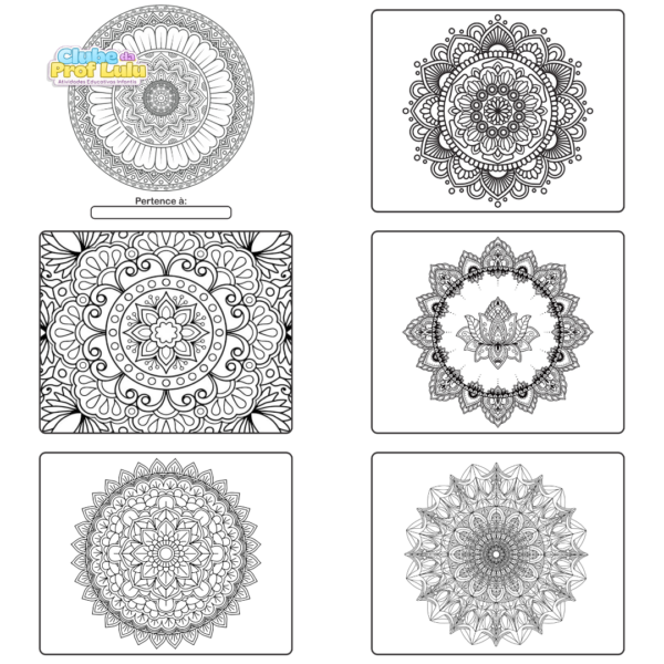 Livro para Colorir Estilo Bobbie Goods - Mandalas - Image 2