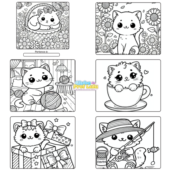 Livro para Colorir Estilo Bobbie Goods - Gatinhos - Image 2