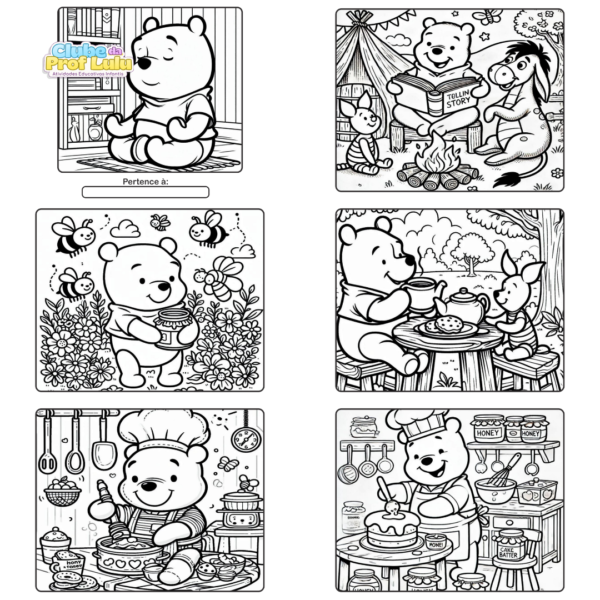 Livro para Colorir Estilo Bobbie Goods - Ursinho Pooh - Image 2