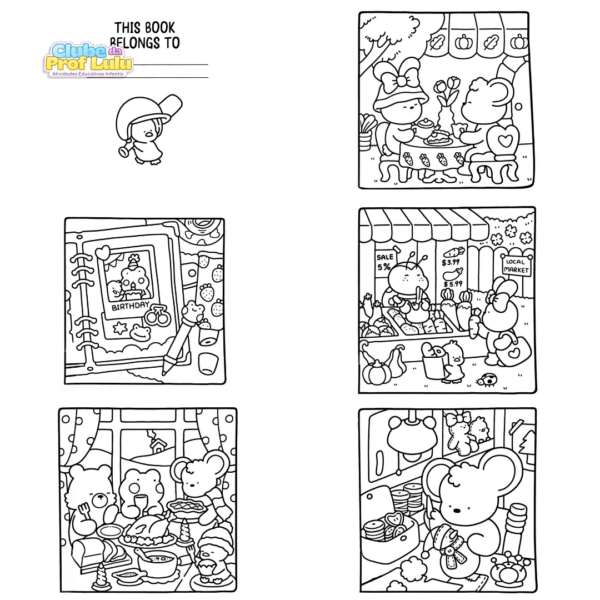Livro para Colorir Estilo Bobbie Goods - Comfy Days - Imagem 2