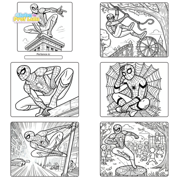 Livro para Colorir Estilo Bobbie Goods - Homem Aranha - Image 2