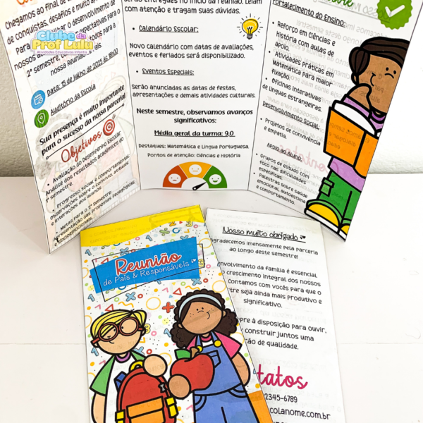 Folder - Reunião de Pais - Imagem 3
