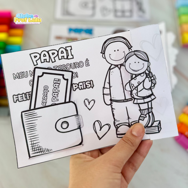 Cartão Interativo: Carteira - Dia dos Pais - Image 3
