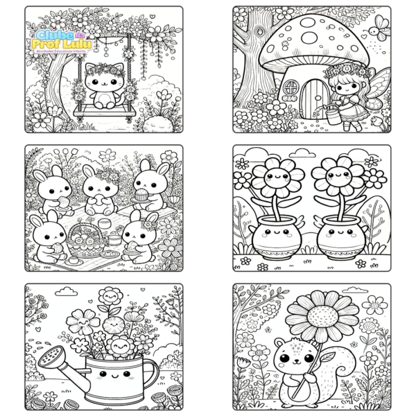 Livro para Colorir Estilo Bobbie Goods - Jardim - Image 3