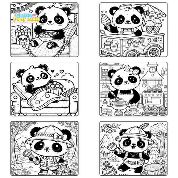 Livro para Colorir Estilo Bobbie Goods - Pandinhas - Image 3