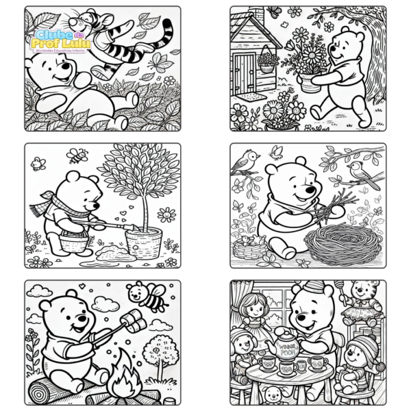 Livro para Colorir Estilo Bobbie Goods - Ursinho Pooh - Image 3