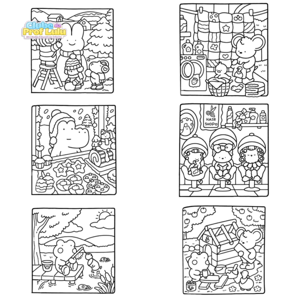 Livro para Colorir Estilo Bobbie Goods - Comfy Days - Imagem 3