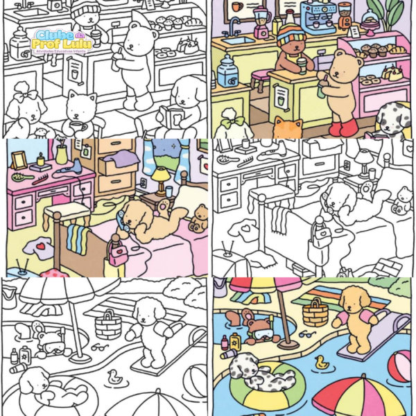 Livro para Colorir Estilo Bobbie Goods - Criative Inglês - Image 3