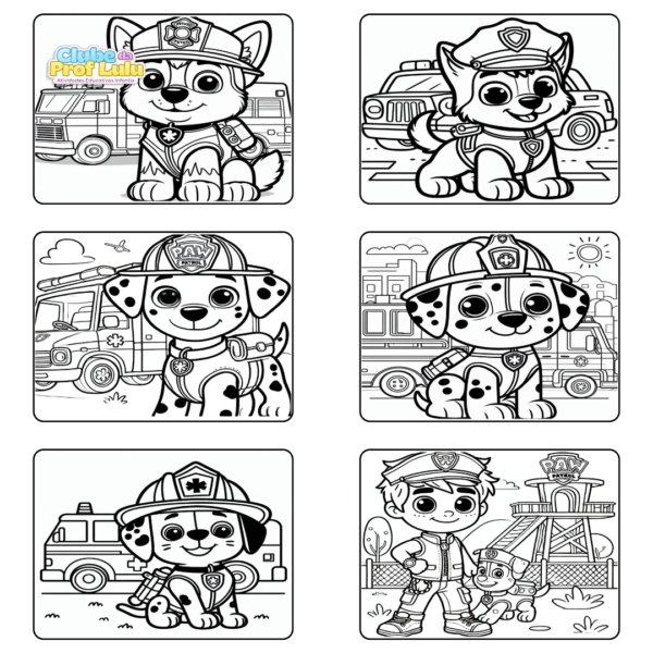 Livro para Colorir Estilo Bobbie Goods - Patrulha Canina - Imagem 3