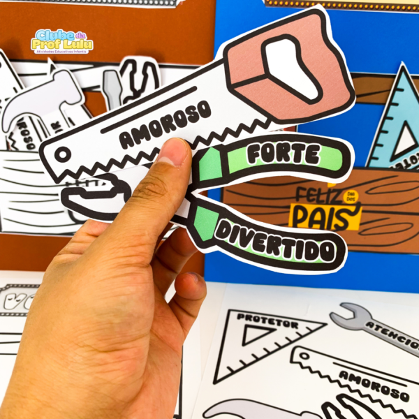 Cartão Interativo: Ferramentas - Dia dos Pais - Image 4