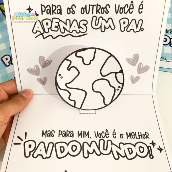 Cartão Dia dos Pais - Melhor Pai do Mundo - Image 3