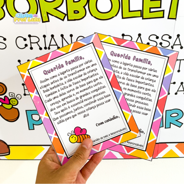 Kit de Reunião de Pais - Borboletas - Imagem 3