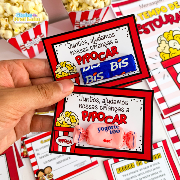 Kit de Reunião de Pais - Pipoca - Image 9