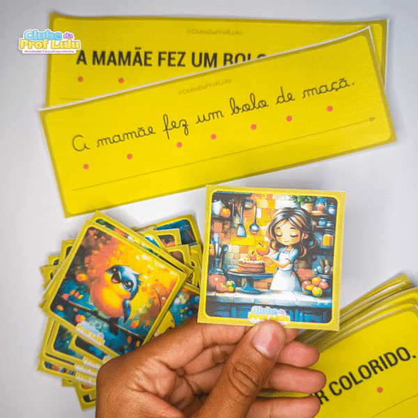 Fichas de Leitura de Frases - Imagem 9