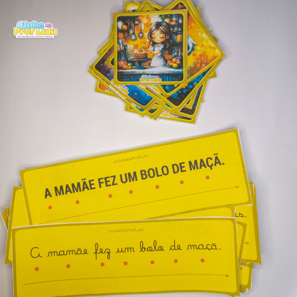 Fichas de Leitura de Frases - Imagem 8