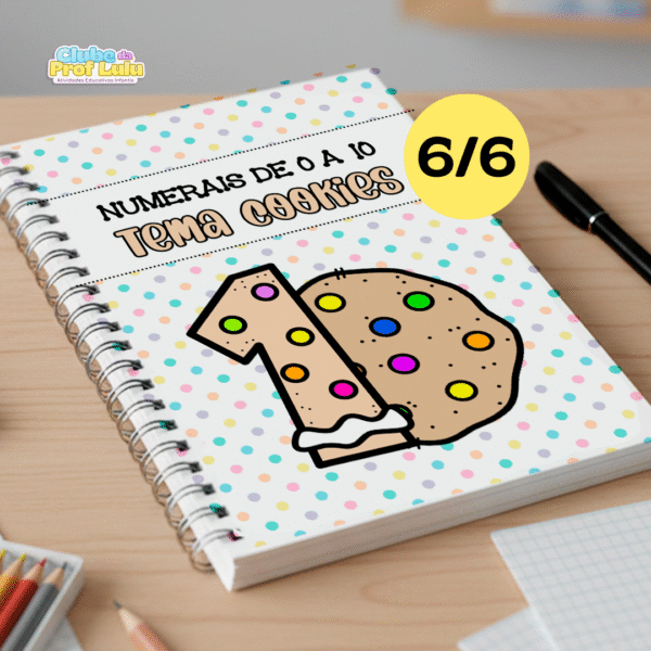 Kit de 6 Apostilas para trabalhar Numerais de 0 a 10 - Imagem 11