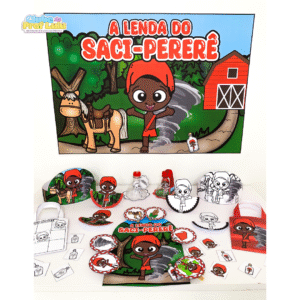 Kit A Lenda do Saci - Dia do Saci