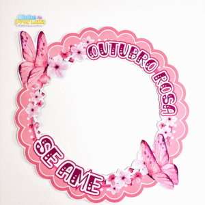 Painel Bambolê - Outubro Rosa