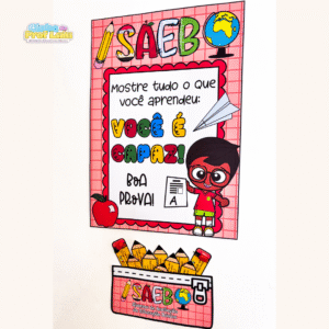 Cartaz de Incentivo SAEB