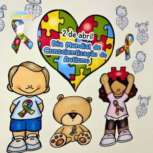 Kit Dia Mundial de Conscientização do Autismo