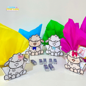 Caixinhas Páscoa tema Cordeirinho